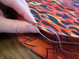 petal bag slip stitch opening