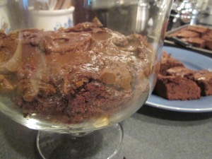 chocolate trifle layer 2