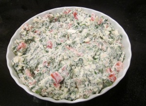 spicy spinach dip pre baked