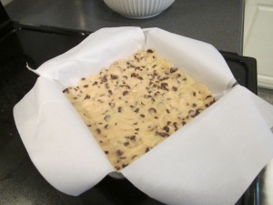 cookie dough second layer